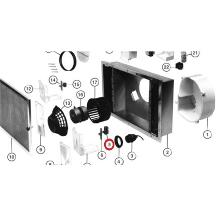 Commutateur 4 positions Vortice 5310000049