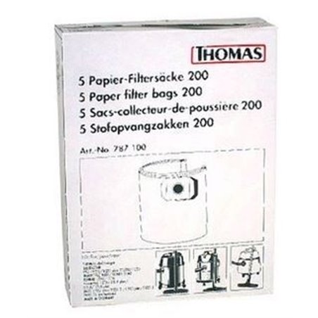 Sacs aspirateurs 16L (x5) – Thomas 787218