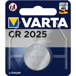 CR2025 - Pile bouton Varta 3V - 6025101401