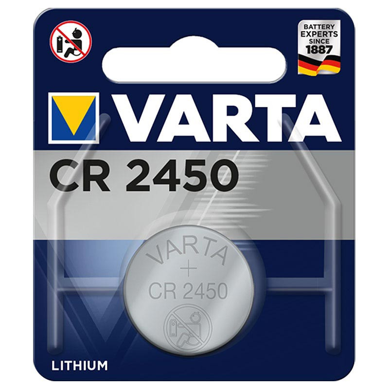 CR2450 Pile lithium 3V. Varta