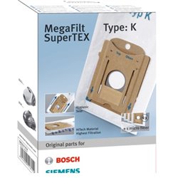 00468265 Bosch Sacs aspirateurs (x4) type K