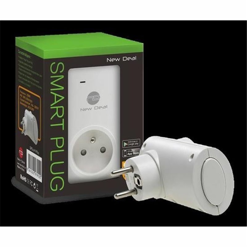 Prise connectée New Deal Smart Plug Eco +