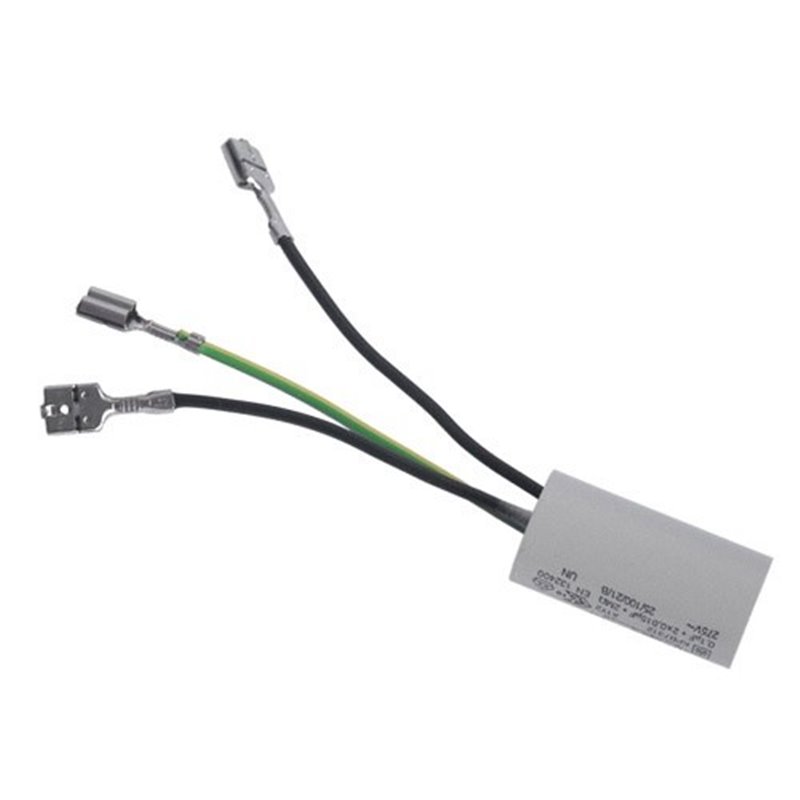 75x2038 brandt Filtre anti-parasite 0.1uf + 2x1500uf à fils 75x2038 brandt Filtre anti-parasite 0.1uf + 2x1500uf à fils