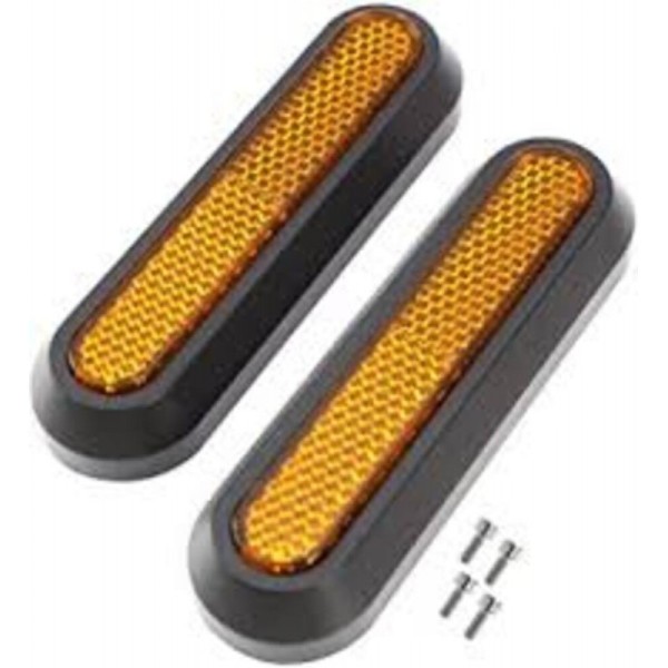Lot de 2 caches avec autocollant réfléchissant pour Ninebot MAX G30