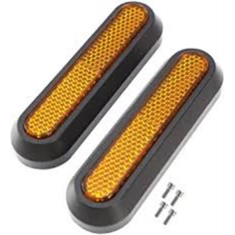 Lot de 2 caches avec autocollant réfléchissant pour Ninebot MAX G30
