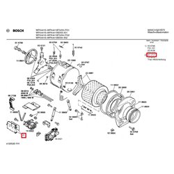 Module de commande moteur Bosch Siemens