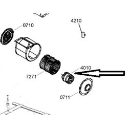 482000009798 Whirlpool Moteur de hotte