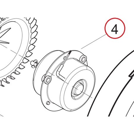 Moteur pour VMC Vortice 1241000099