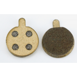 Paire de plaquettes de freins tout métal 18.6mm pour trottinette électrique Zero