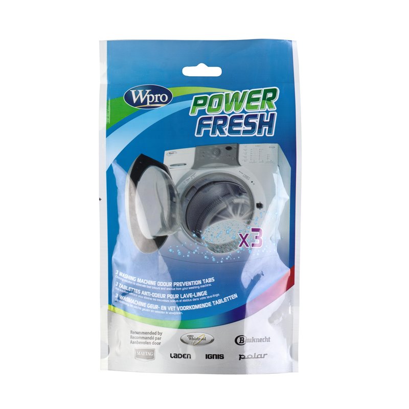 AFR300 - Power fresh 3 tablettes anti - odeur pour lave - linge