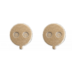 Paire de plaquettes de freins métalliques 21mm pour trottinette électrique Ninebot