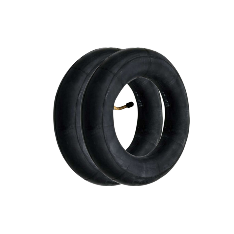 Lot de 2 chambres à air 10" * 2.125 Valve sortie 45° / Coude 135°