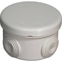 Boite de dérivation ronde IP55 diamètre 60mm EUR'OHM 50001