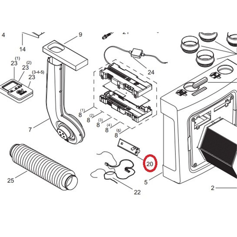 Carte sonde CO2 Vortice 5247000539