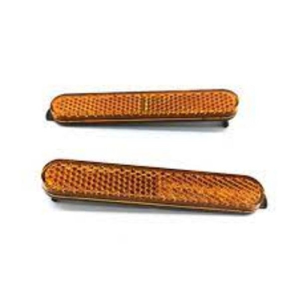 Réflecteur cache roue arrière rouge (2 pièces) Xiaomi pour trottinette électrique - 700100010