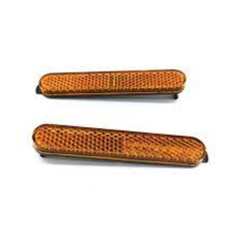 Réflecteur cache roue arrière rouge (2 pièces) Xiaomi pour trottinette électrique - 700100010