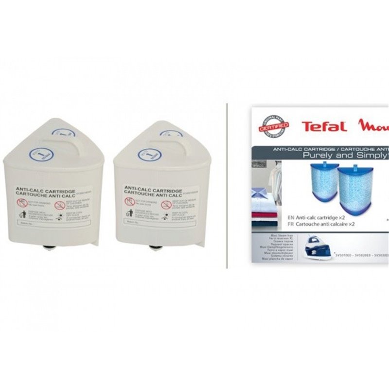 Cartouches anticalcaire de centrale vapeur Moulinex - Tefal XD9030E0