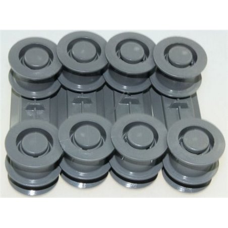 Kit support roulettes pour lave-vaisselle Electrolux 50299970009