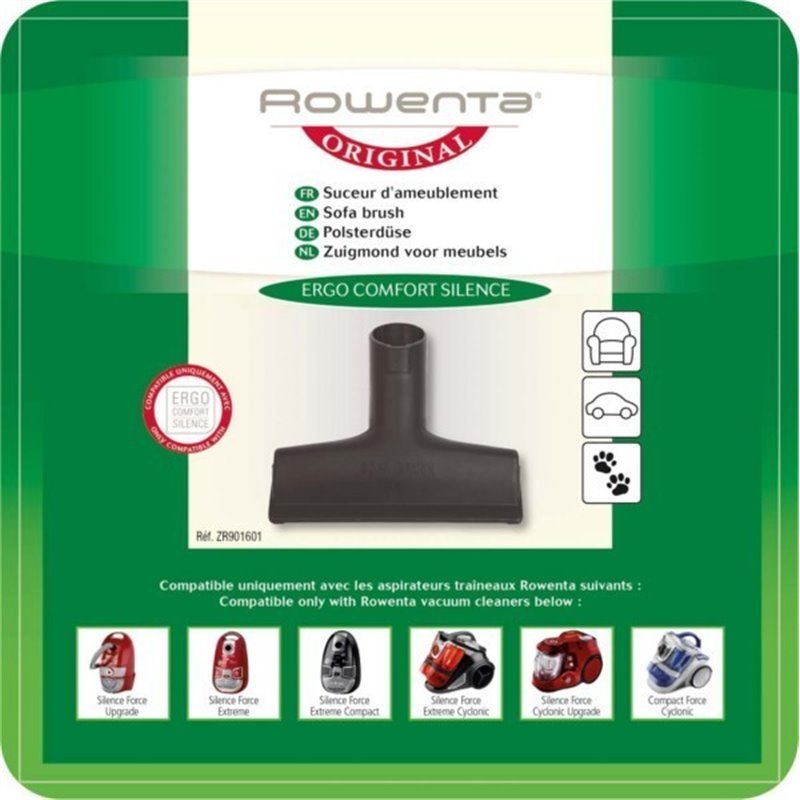 Suceur d'ameublement pour aspirateur Rowenta ZR901601