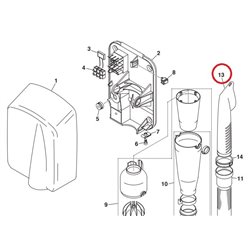 Manche pour sèche cheveux Soft Dry Vortice 1296001002