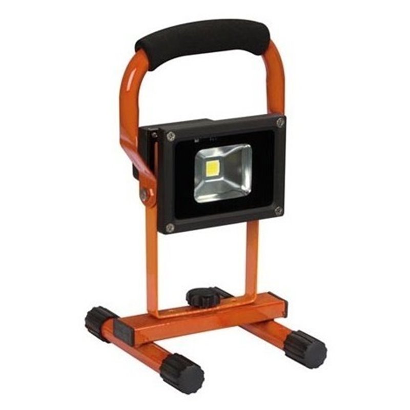 Projecteur de chantier rechargeable 10W LED PEREL EWL311CW-R