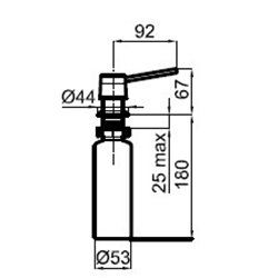 Distributeur à savon Foster 8530000