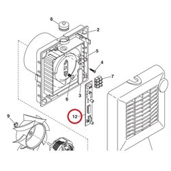 Module électronique pour Ventilateur Vortice 5247000252