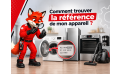 Comment trouver la référence de mon appareil électroménager ?