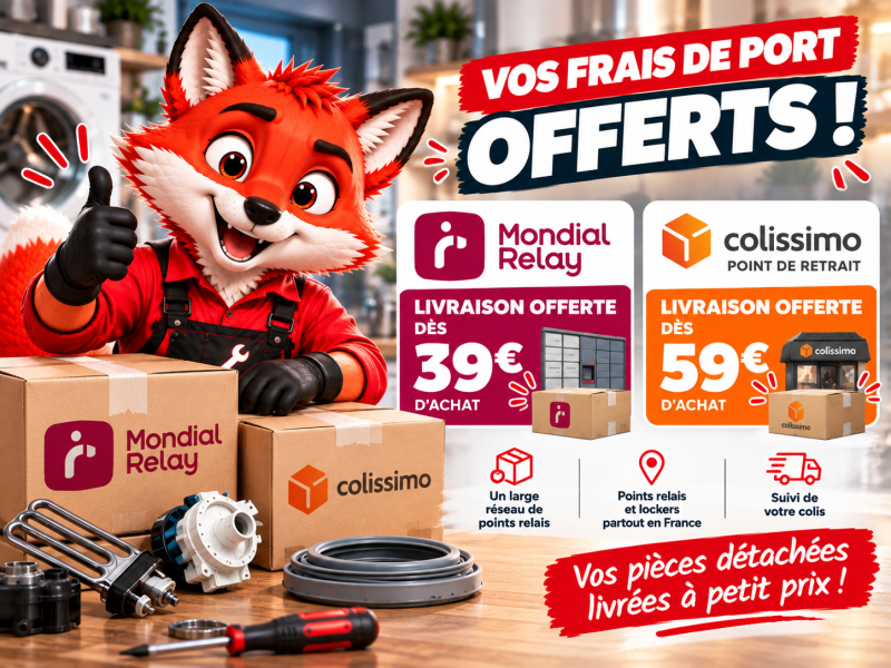 Livraison offerte sur Misterpieces : Mondial Relay dès 39 € !