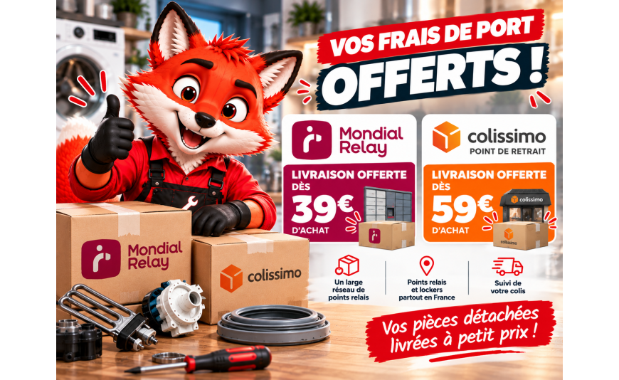 Livraison offerte sur Misterpieces : Mondial Relay dès 39 € !