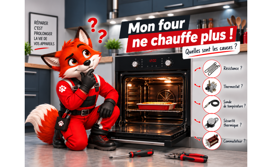 Mon four ne chauffe plus : quelles sont les causes ?