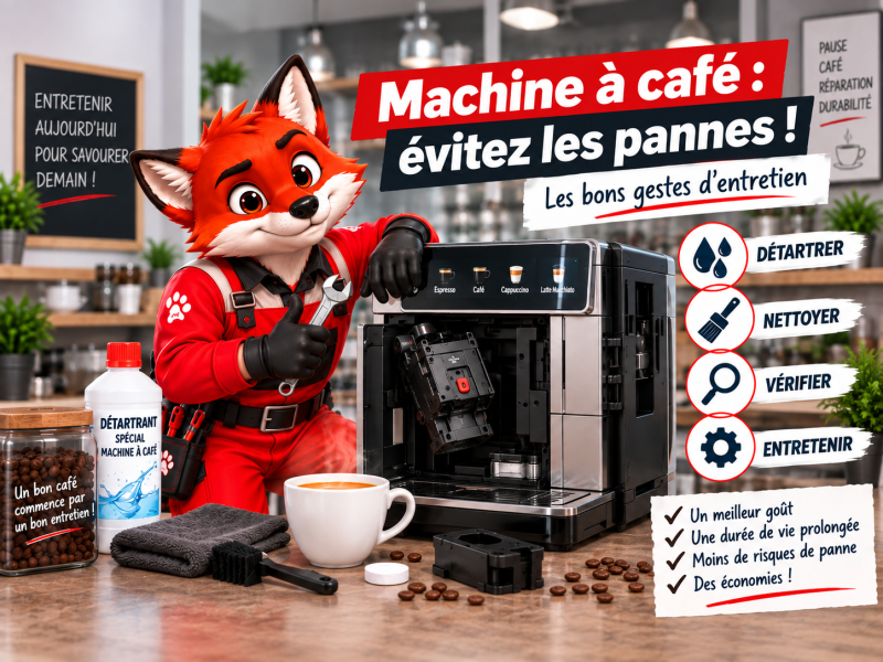 Comment entretenir sa machine à café pour éviter les pannes ?