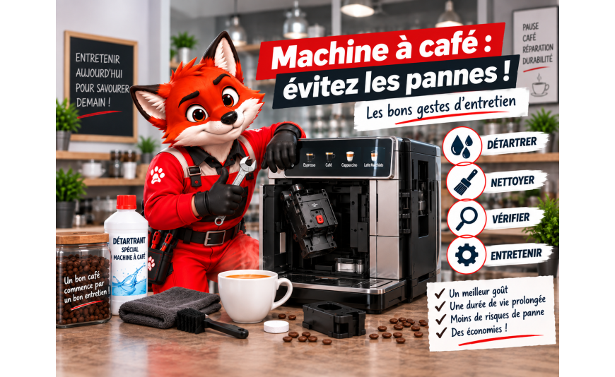 Comment entretenir sa machine à café pour éviter les pannes ?